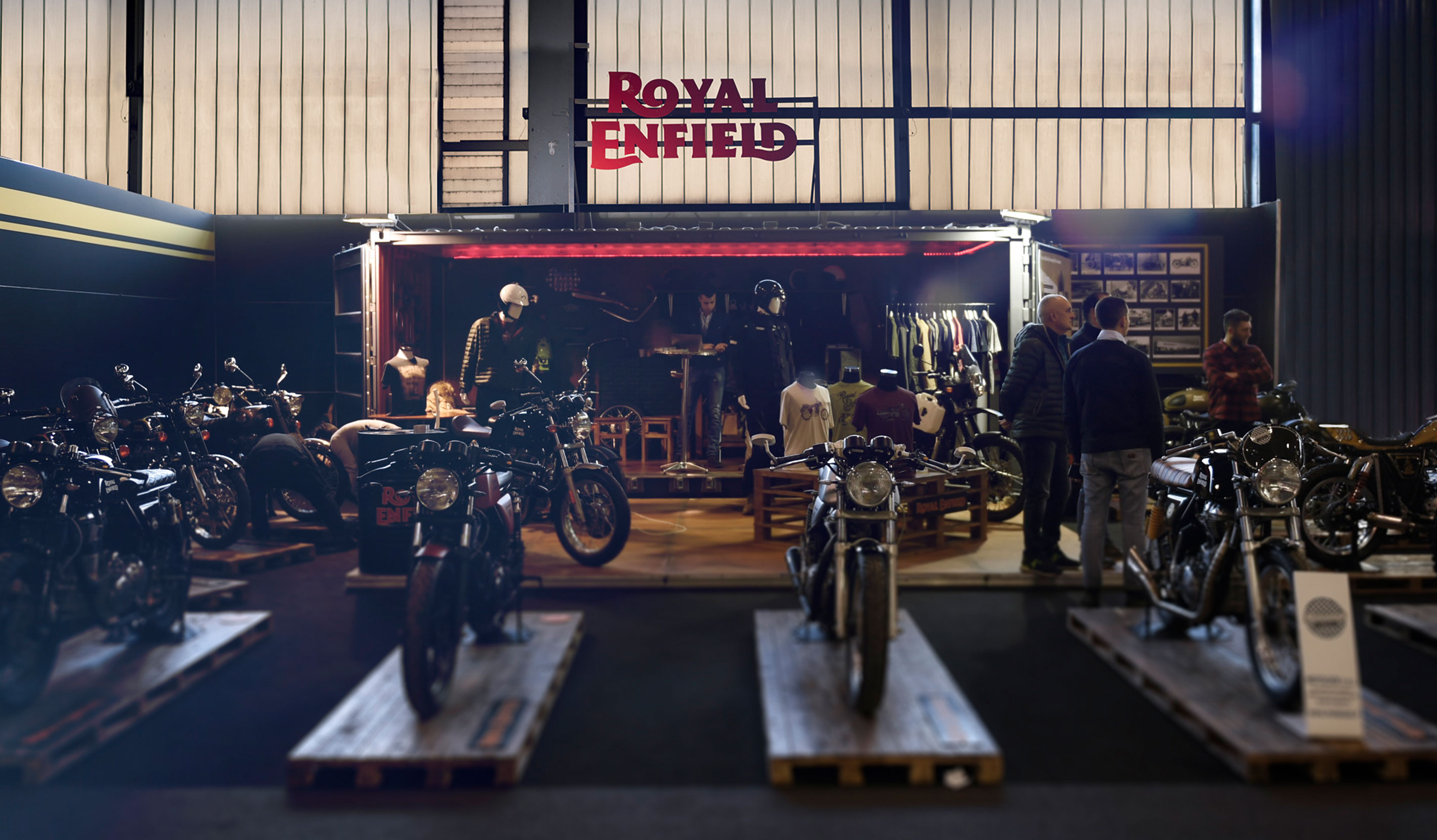 Space-worldwide-Royal Enfield exhibition branding marketing