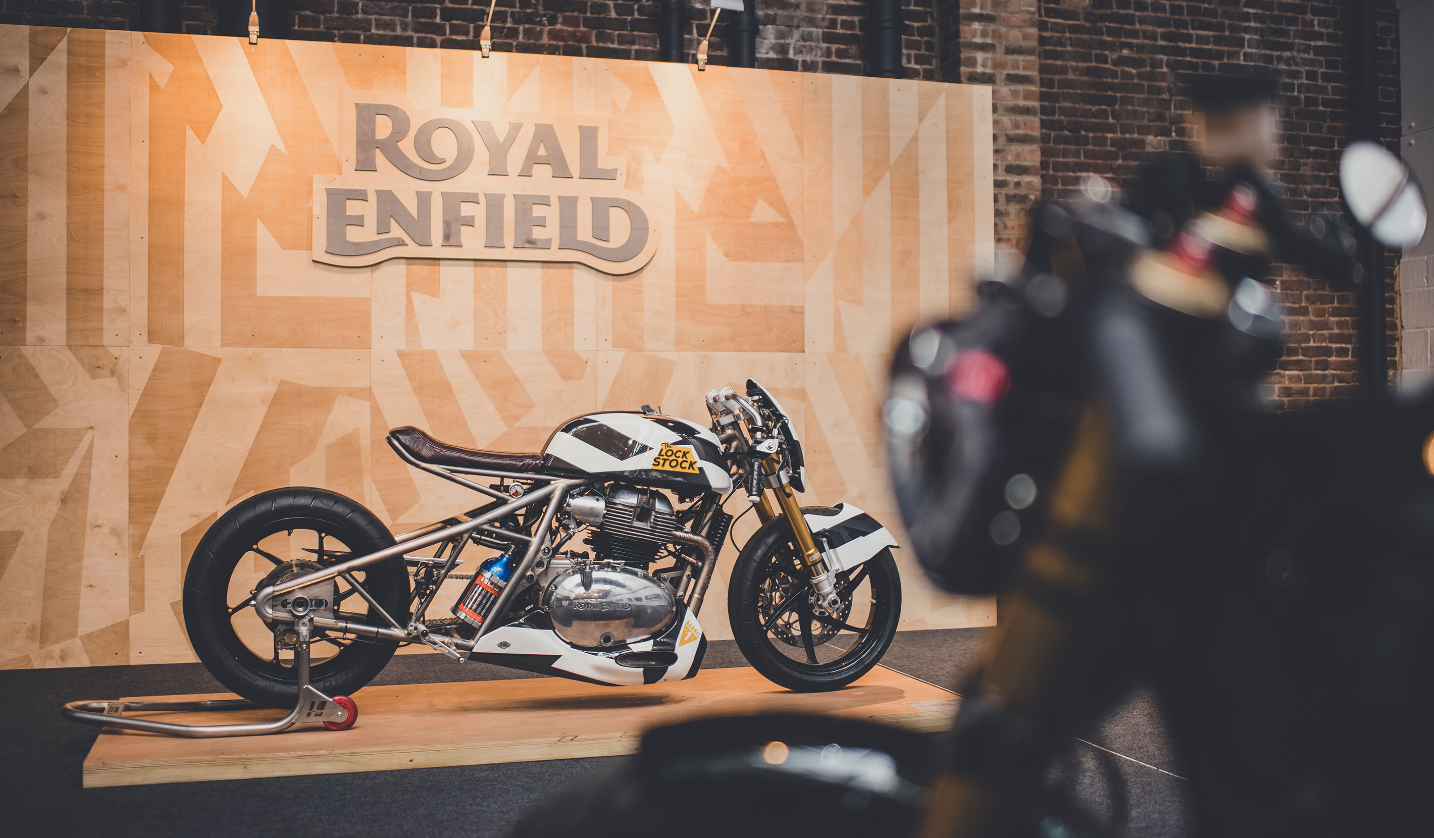 Space-worldwide-Royal Enfield bike shed london exhibition design trade show